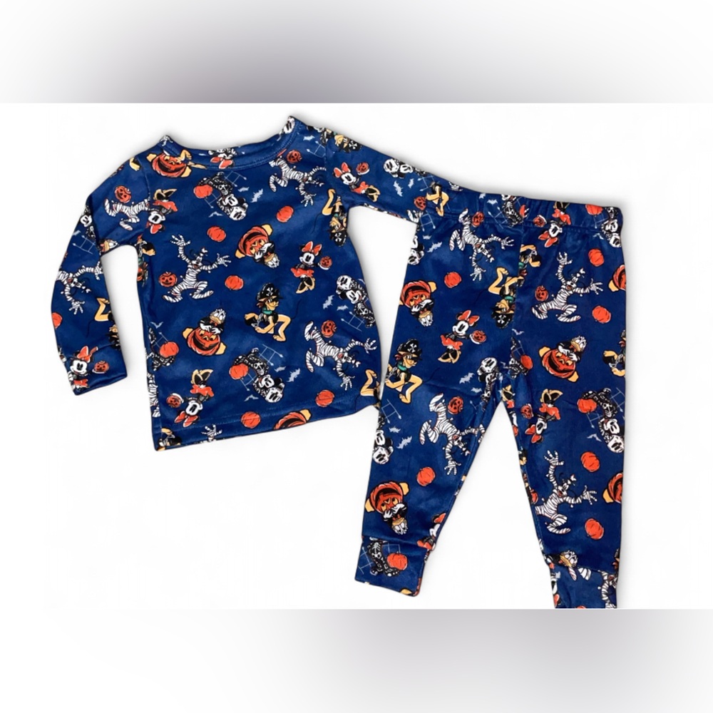 DISNEY MICKEY & FRIENDS HALLOWEEN SNUG FIT PJS